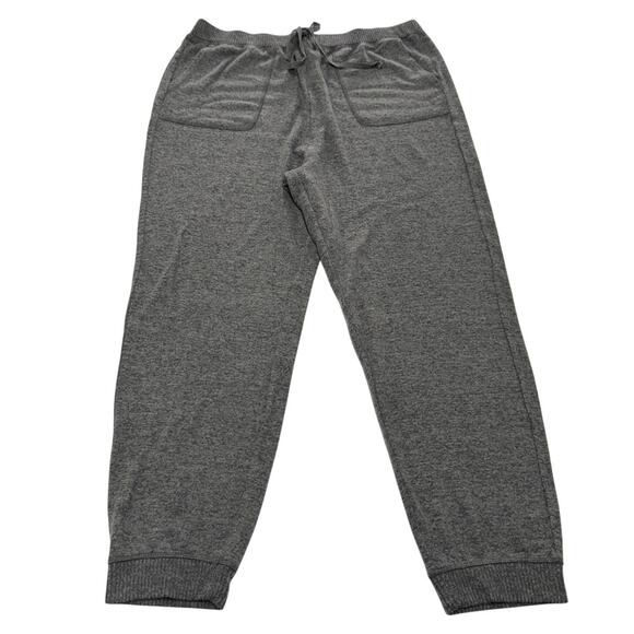 Korye Pants Womens 2XL Gray Jogger Sweatpants Drawstring Pockets Soft Lounge - Picture 1 of 7